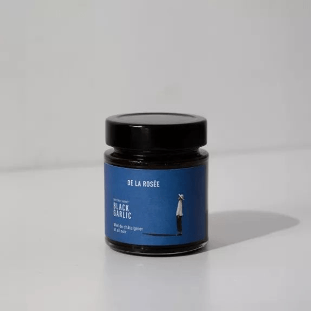 Miel de châtaigner du Périgord blanc et ail noir - 185g