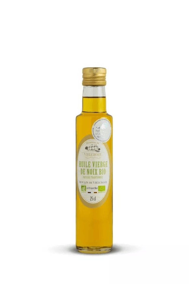 Huile Vierge de Noix Bio du Périgord Moulin de Vielcroze 25 cl